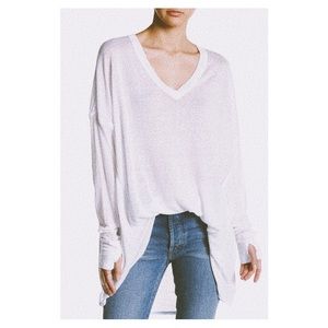 Free People Oversized Dolman Tee